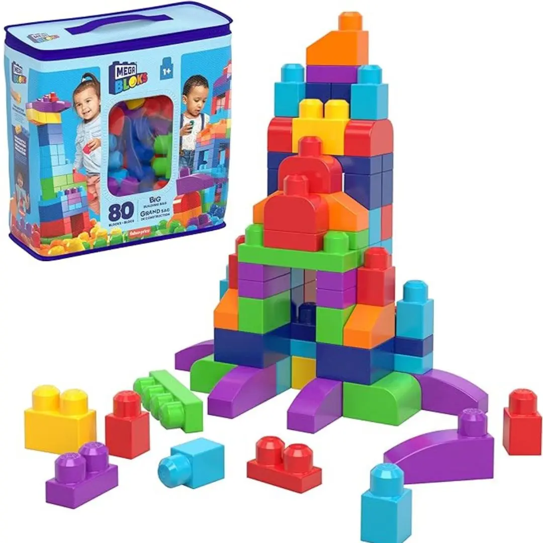 Image of MEGA BLOKS Fisher Price Toddler Block Toys