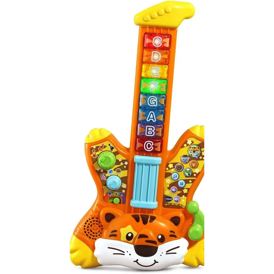 An image of VTech Zoo Jamz Tiger Rock Guitar