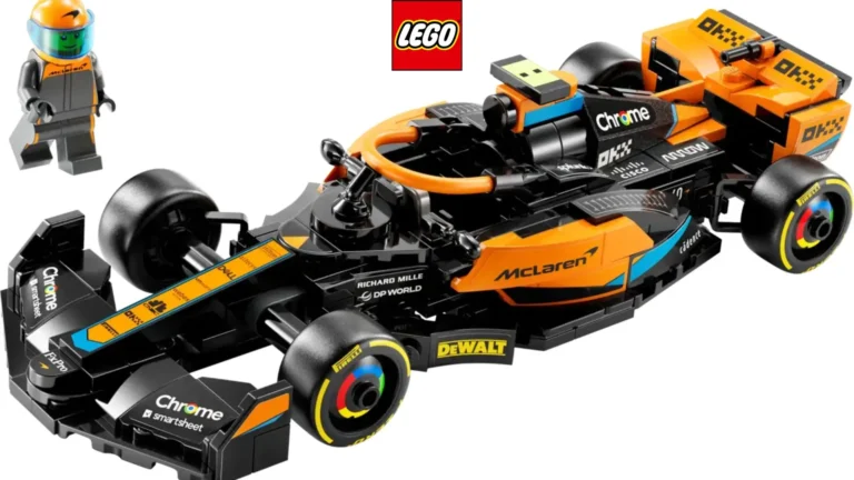 An image of Mclaren LEGO Car