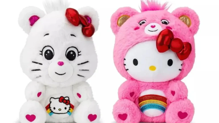 An image of hello kitty plush